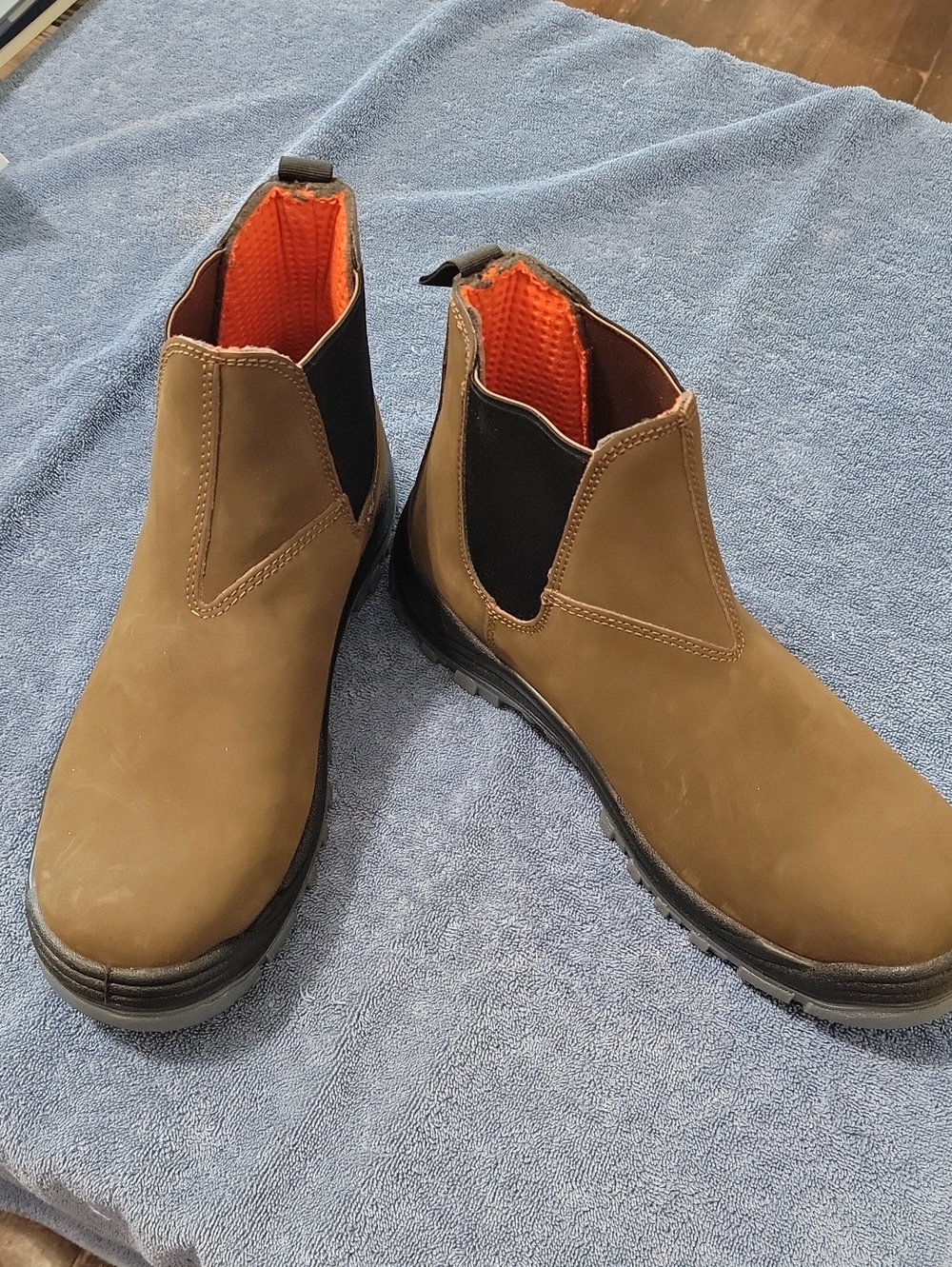 Hytest Men's 6" Knox Direct Attach Steel Toe SR Chelsea Boot Mens 11.5w